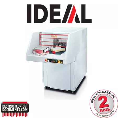 IDEAL 5009-2 CC destructeur de papier 80 mm P2