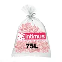 Lot de 100 sacs plastique pour destructeur de papier INTIMUS 75 litres (références 99977)