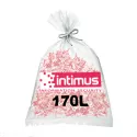 Lot de 100 sacs plastique pour destructeur de papier INTIMUS 170 litres (référence 99952)