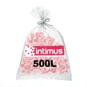 Lot de 100 sacs plastique pour destructeur de papier INTIMUS 500 litres (références 99960)