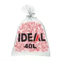 Lot de 50 sacs plastique pour destructeur de papier IDEAL  40 litres (référence 600)