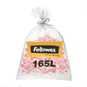 Lot de 50 sacs plastique pour destructeur de papier FELLOWES 165 litres (référence 36055)
