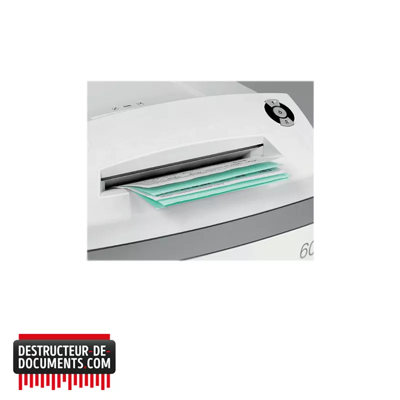 Destructeur De Documents 15 Feuilles - Silencieux 45 DB, Coupe Croisée P-4, Bac 18 L