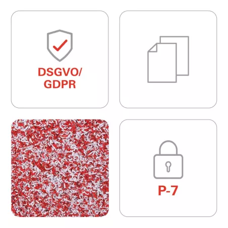 Broyeur papier HSM Securio B32 1 x 5 mm P7