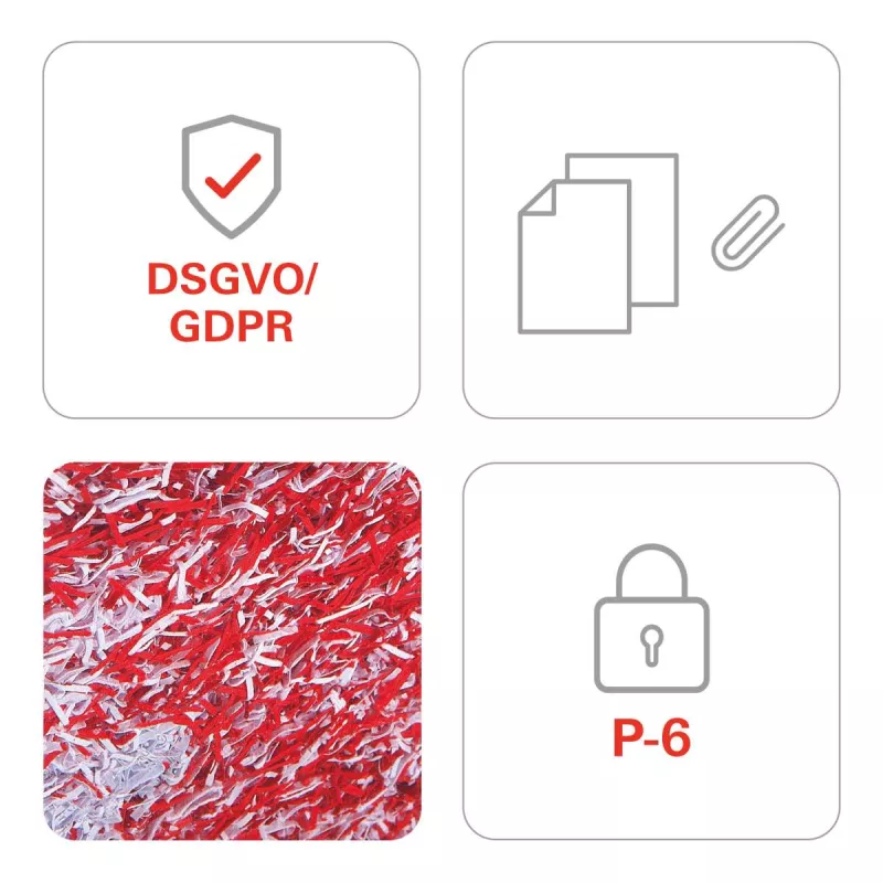 Broyeur de documents HSM Securio B32 P6