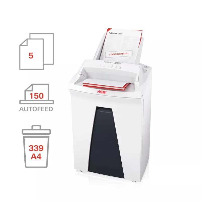 Destructeur de documents HSM SECURIO AF 150 1.9 x 15 mm P5