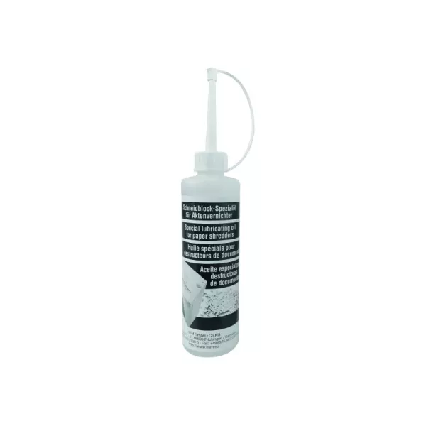 Flacon d'huile pour broyeur papier