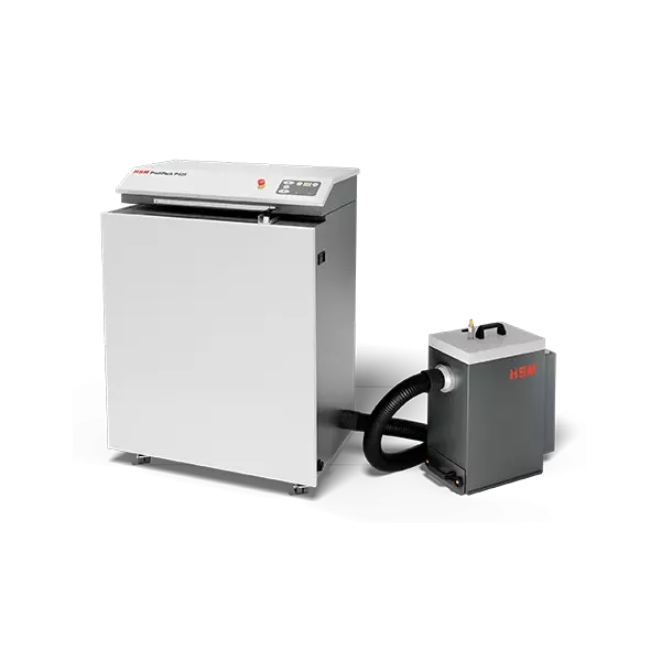 HSM ProfiPack ecoChip avec dépoussiéreur | Copeaux carton