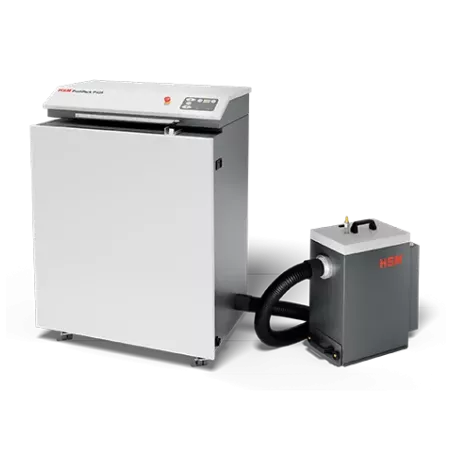 HSM ProfiPack P425 monophasé avec dépoussiéreur
