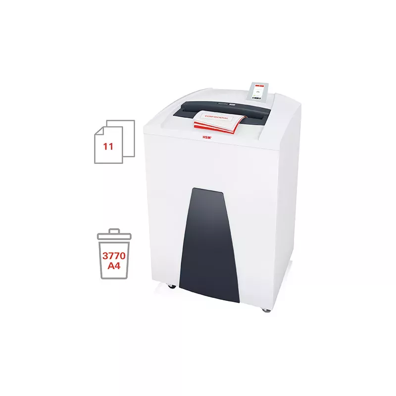 HSM SECURIO P44i 1874121M capacité de passage et bac 205 litres