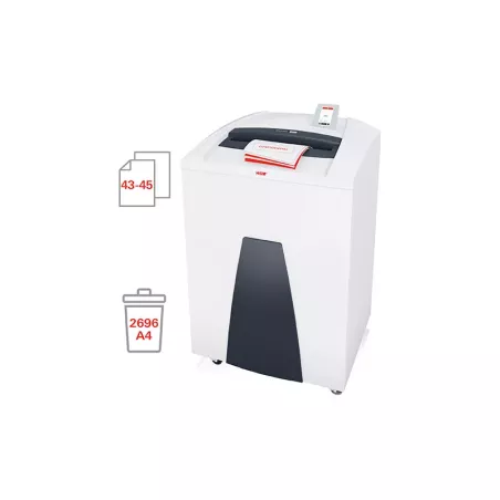 HSM SECURIO P44i 1873121 capacité 43 à 45 feuilles et bac 205 litres