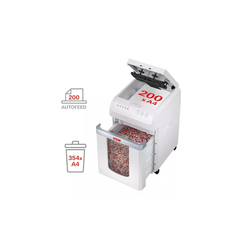 HSM Shredstar Autofeed X200 P-4 | 200 feuilles