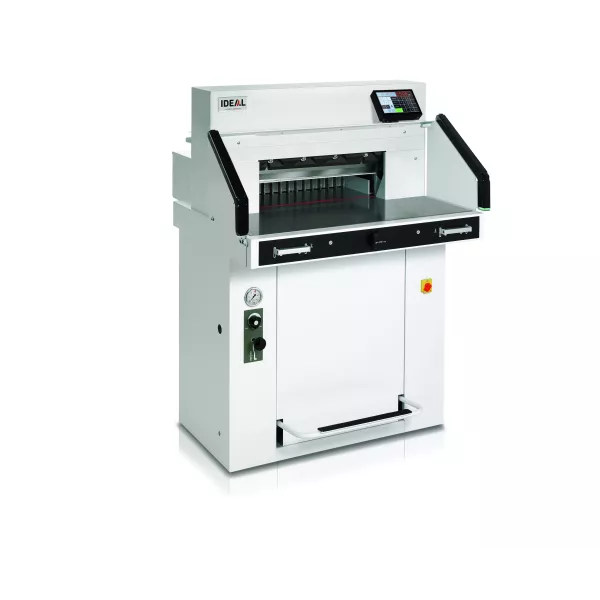 IDEAL 5560 — Massicot hydraulique professionnel — visuel de gamme