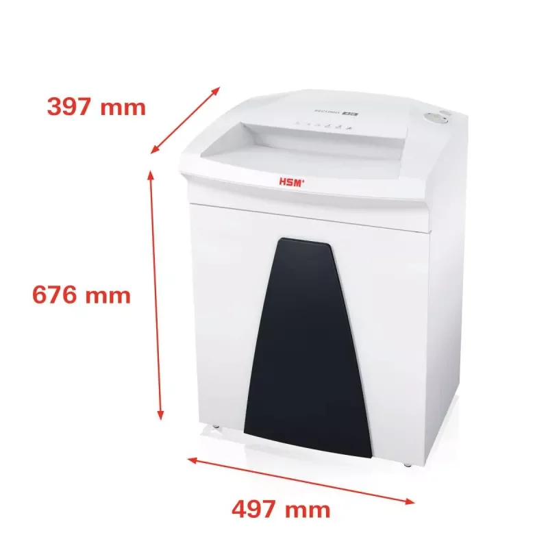 Encombrement du HSM Securio B26 : vérifier la place disponible avant de choisir le matériel.