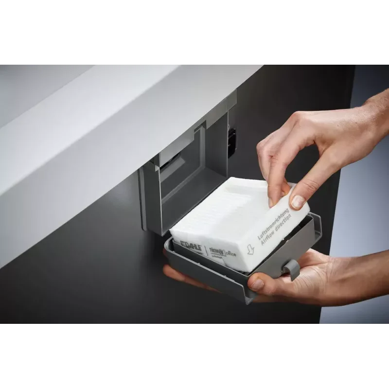 Filtre du système DAHLE CleanTEC : un élément spécifique aux modèles équipés de cette filtration.