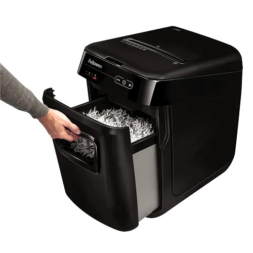 Bac collecteur du destructeur de documents Fellowes AUTOMAX 150C