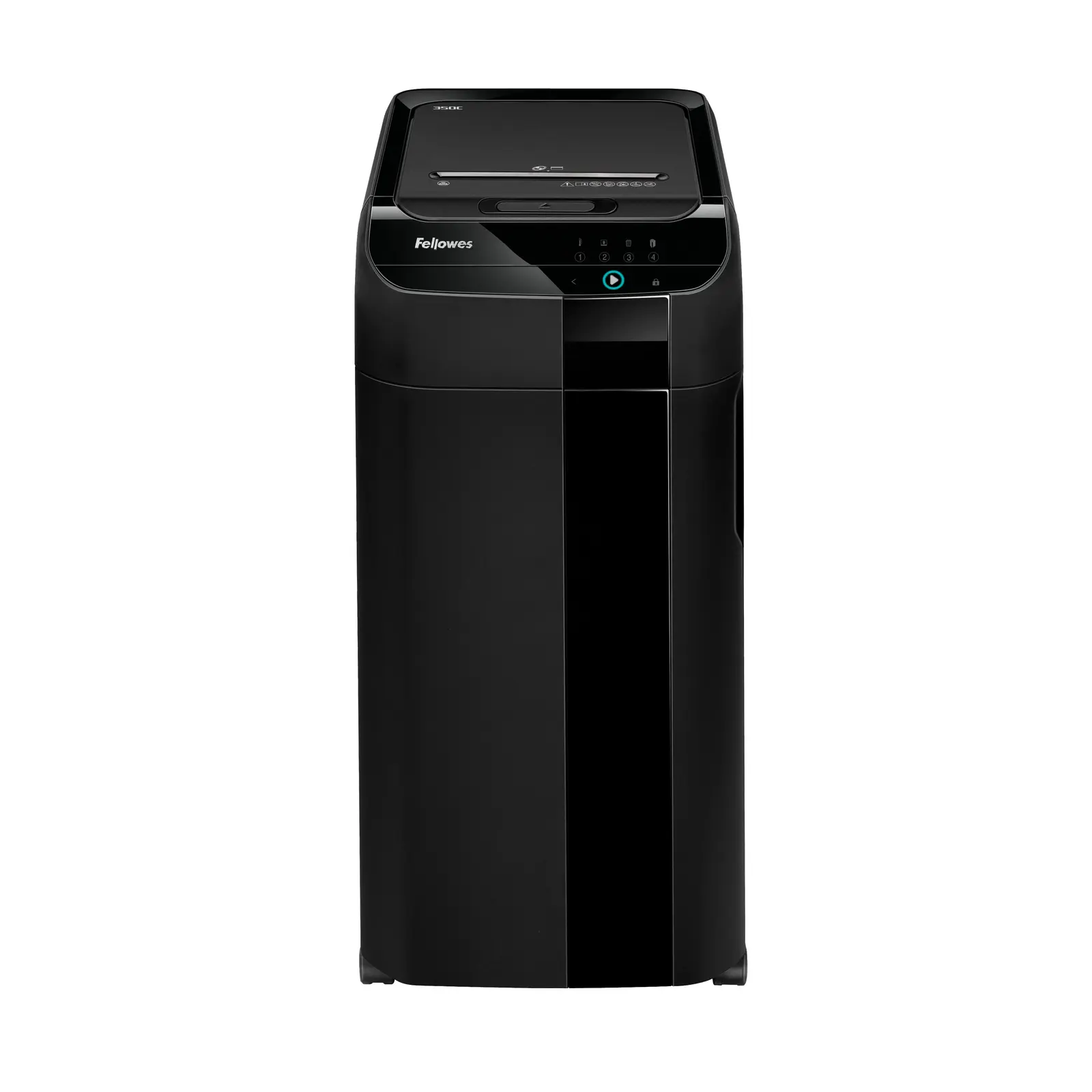 Vue de face du destructeur de documents Fellowes AUTOMAX 350 C