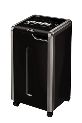 Vue trois quarts du destructeur de documents Fellowes POWERSHRED 325 CI