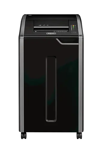 Vue de face du destructeur de documents Fellowes POWERSHRED 425 CI