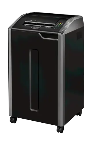 Vue trois quarts du destructeur de documents Fellowes POWERSHRED 425 CI
