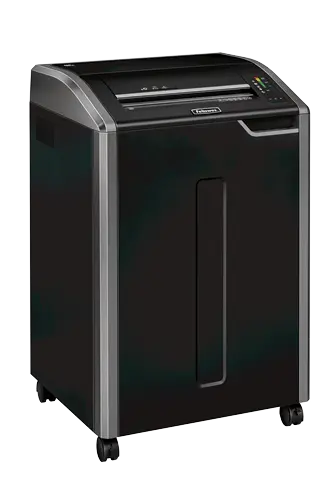Vue latérale du destructeur de documents Fellowes POWERSHRED 485 I