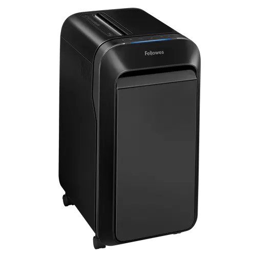 Vue latérale du destructeur de documents Fellowes Powershred LX 220