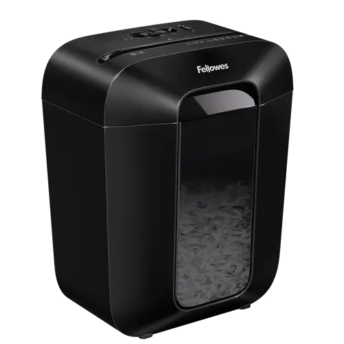 Détail fonctionnel du destructeur de documents Fellowes POWERSHRED LX 45
