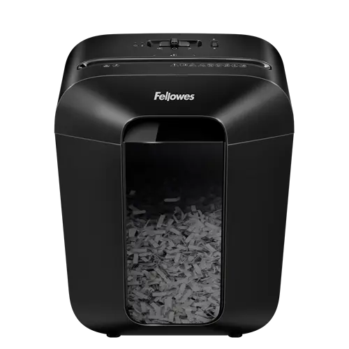 Vue complémentaire du destructeur de documents Fellowes POWERSHRED LX 45