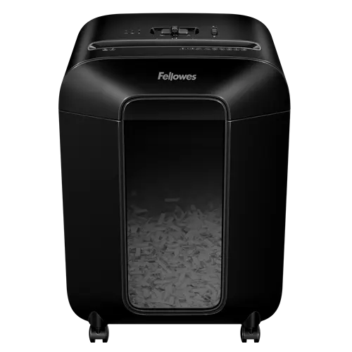 Vue complémentaire du destructeur de documents Fellowes POWERSHRED LX 85