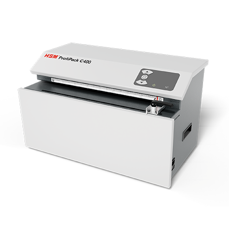 HSM ProfiPack C400 : vue générale du modèle de table