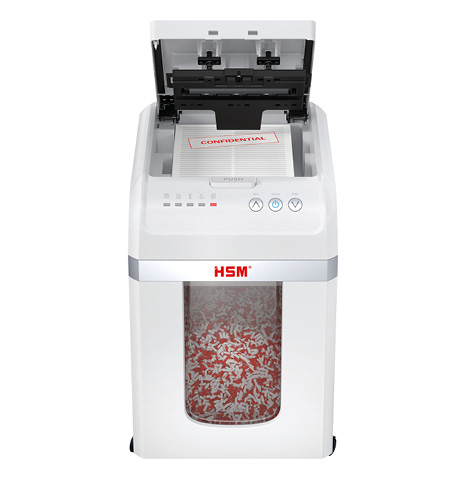 HSM shredstar Autofeed X300 : destructeur automatique P-4, vue générale