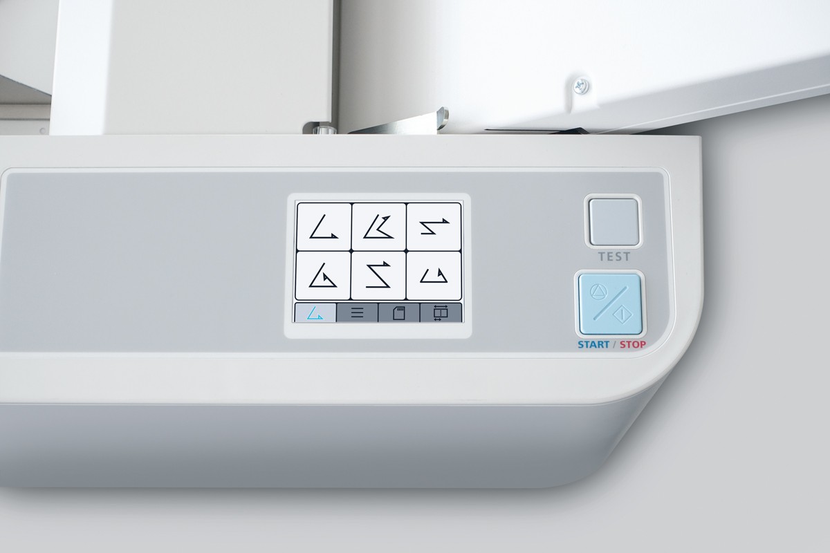 IDEAL 8345 : écran tactile de réglage