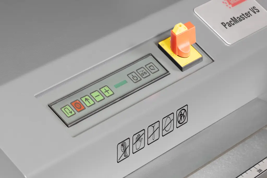Intimus PacMaster VS : commandes du système vario-speed