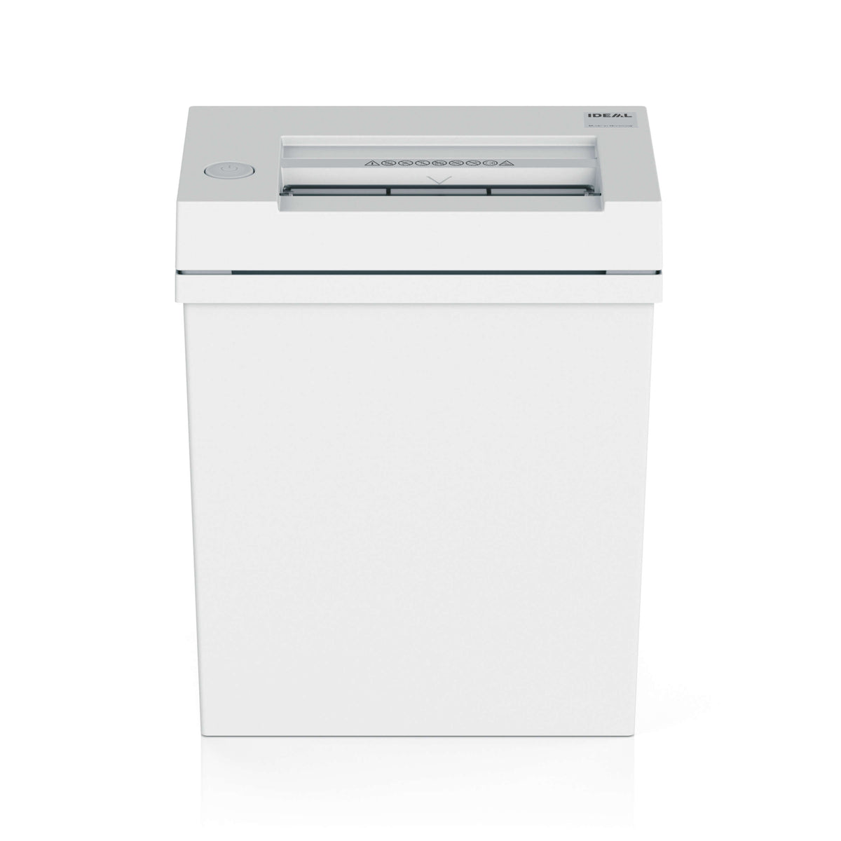 IDEAL 2245 CC vu de face, tête de coupe posée sur le réceptacle