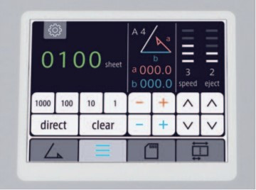 UCHIDA EZF 600 : interface de commande
