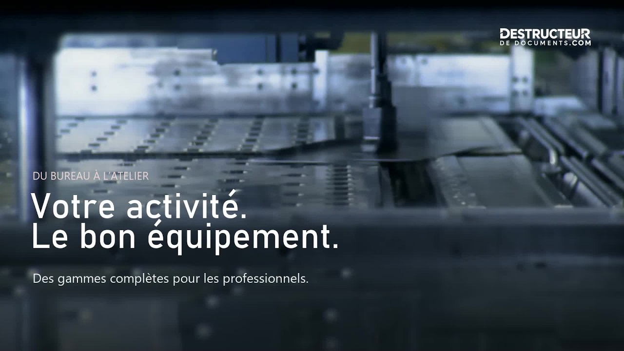Votre activité, le bon équipement : présentation de nos gammes professionnelles